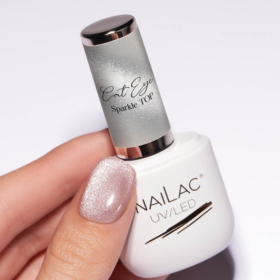Hybrid top coat Cat Eye Sparkle Top...