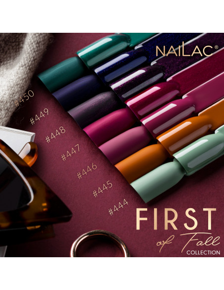 #445 Hybrid polish NaiLac 7ml - Expiration date 11/2025