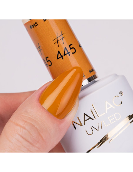 #445 Lakier hybrydowy NaiLac 7ml - Termin ważności 11.2025