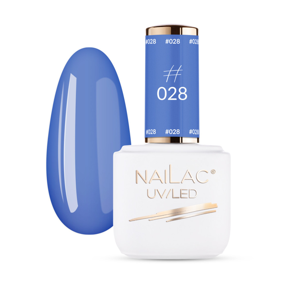 #028 Hybrid polish NaiLac 7ml - Expiration date 11/2025