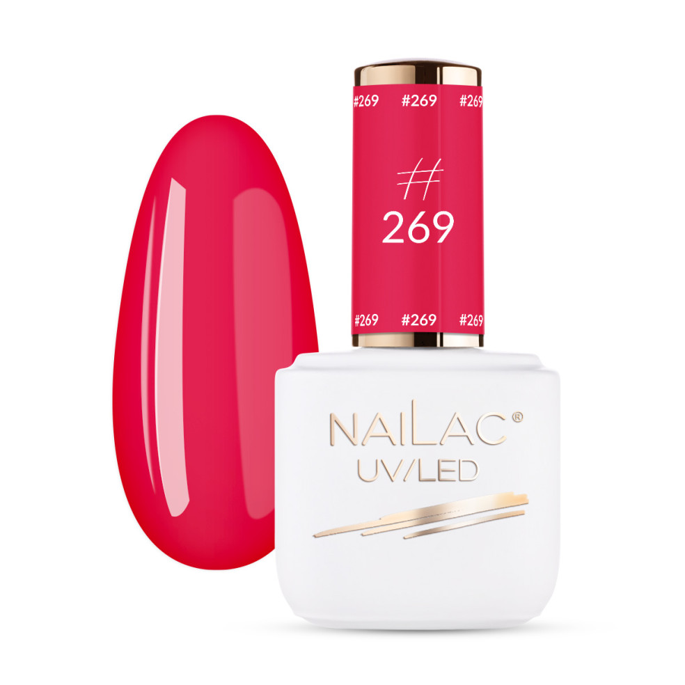 #269 Lakier hybrydowy NaiLac 7ml - Termin ważności 11.2025