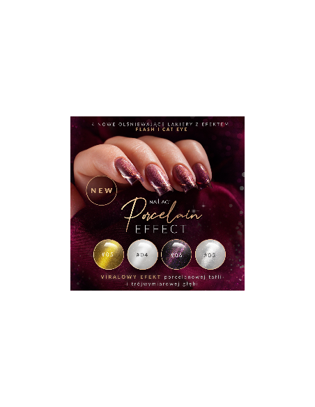Hybrid polish Porcelain Effect #06 NaiLac 7ml