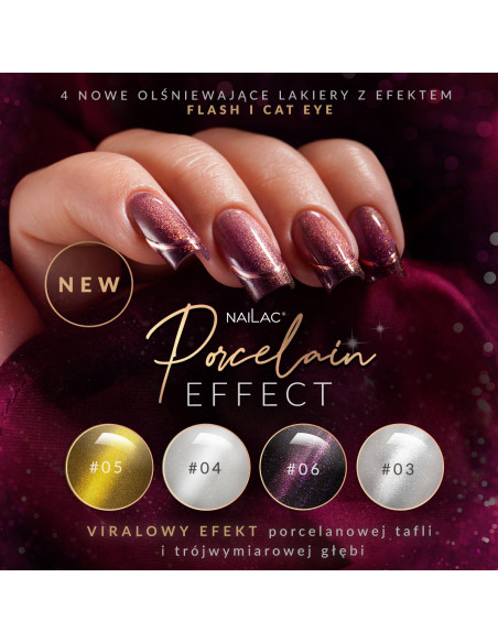 Hybrid polish Porcelain Effect #05 NaiLac 7ml