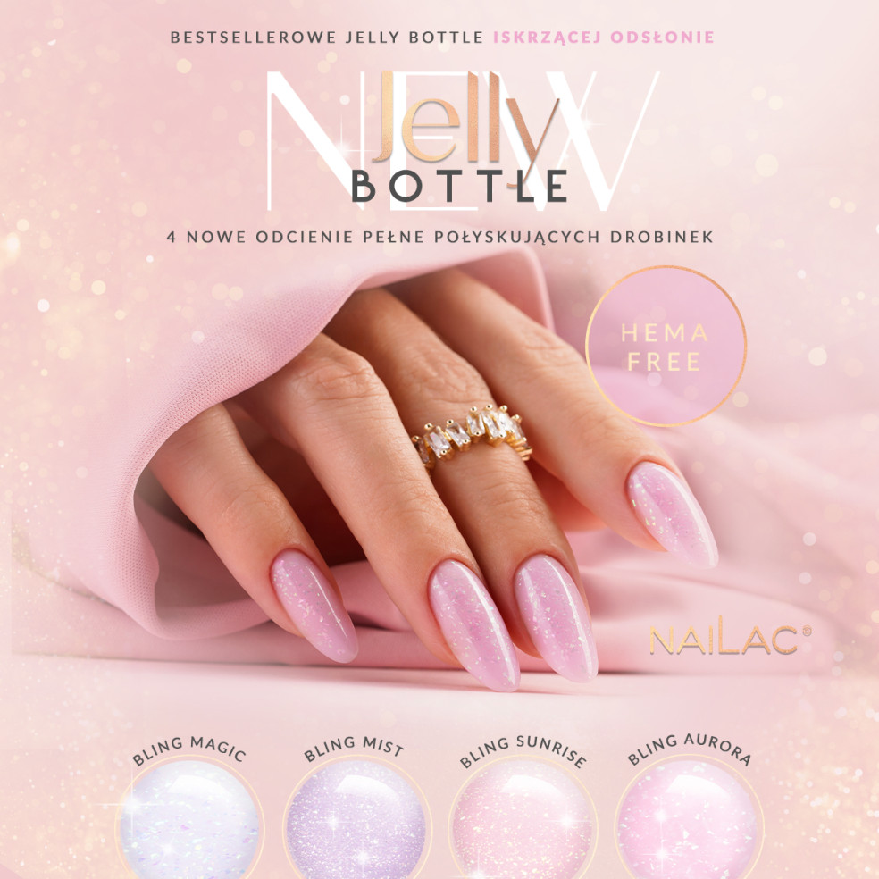 Jelly Bottle Bling Aurora NaiLac 7ml Jelly Bottle Bling Aurora NaiLac 7ml