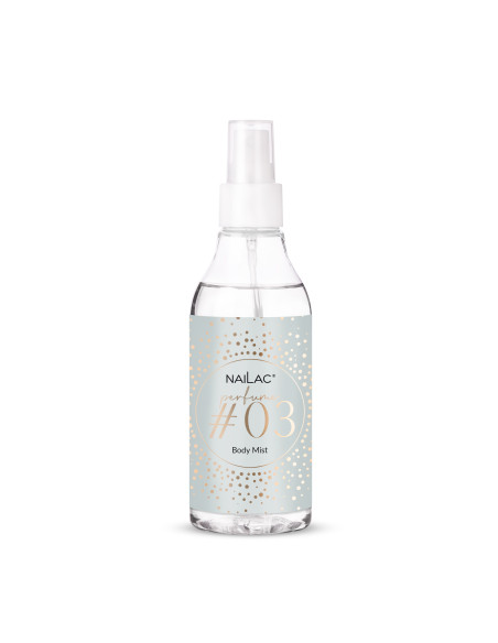 Butelka z perfumowaną mgiełką do ciała Nailac #03