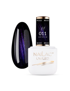 Lakier hybrydowy Cat Eye 5D #011 NaiLac 7ml NaiLac - 1