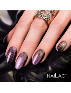 Lakier hybrydowy Cat Eye 5D #014 NaiLac 7ml NaiLac - 1 2