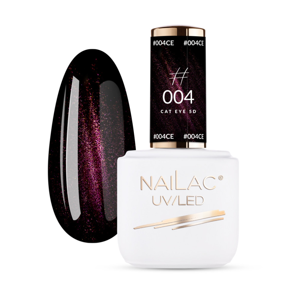 Cat Eye 5D #004 NaiLac 7ml NaiLac - 1 Cat Eye 5D #004 NaiLac 7ml NaiLac - 1