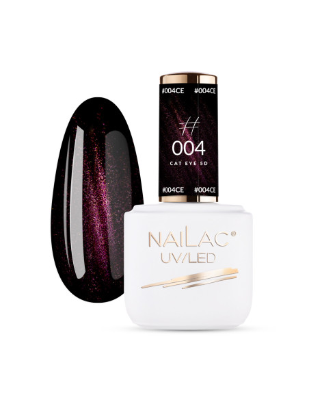 Cat Eye 5D #004 NaiLac 7ml NaiLac - 1 Cat Eye 5D #004 NaiLac 7ml NaiLac - 1
