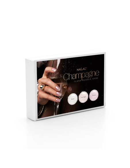Rubber Bases Champagne Set