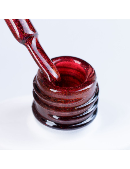 Hybrid polish Porcelain Effect #07 - RED Edition NaiLac 7ml