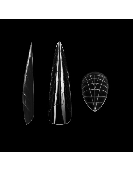 Dual Forms Mix NaiLac - górne formy do żelu i akrylożelu 12 kształtów 288 szt