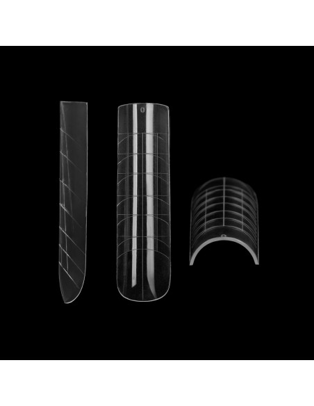 Dual Forms Mix NaiLac - górne formy do żelu i akrylożelu 12 kształtów 288 szt