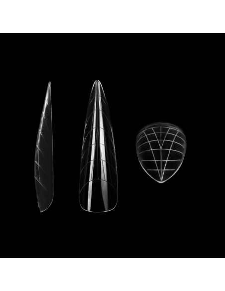 Dual Forms Mix NaiLac - górne formy do żelu i akrylożelu 12 kształtów 288 szt