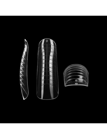 Dual Forms Mix NaiLac - górne formy do żelu i akrylożelu 12 kształtów 288 szt