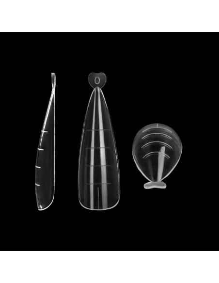 Dual Forms Mix NaiLac - górne formy do żelu i akrylożelu 12 kształtów 288 szt