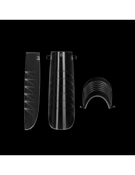 Dual Forms Mix NaiLac - górne formy do żelu i akrylożelu 12 kształtów 288 szt