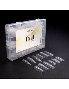 Pudełko z górnymi formami do żelu i akrylożelu - dual form 2