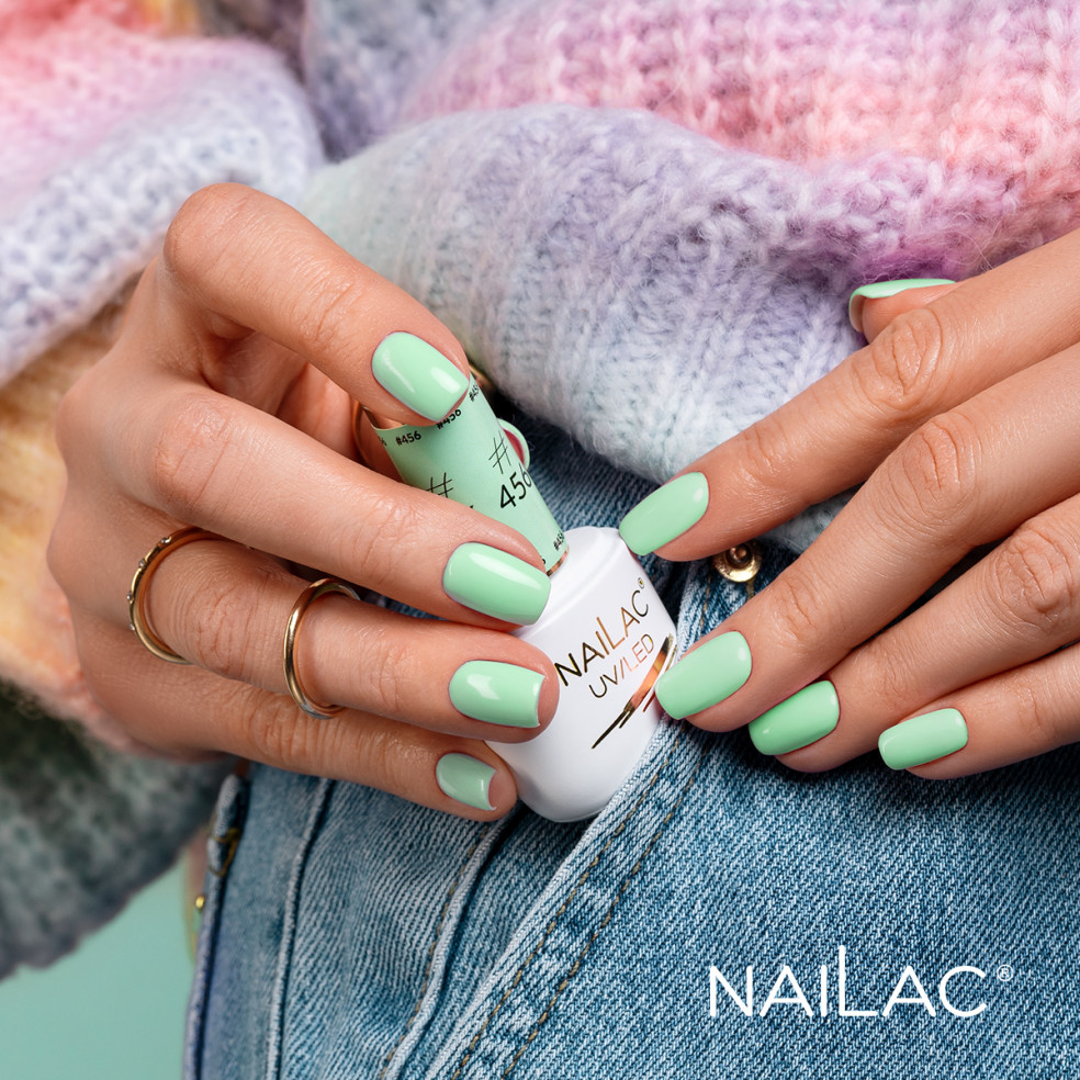 #456 Hybrid polish NaiLac 7ml -...