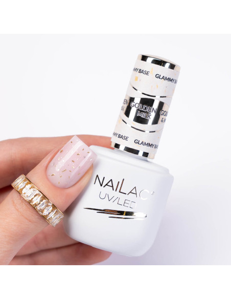 Butelka z mleczną bazą kauczukową Glammy Base Golden Milk