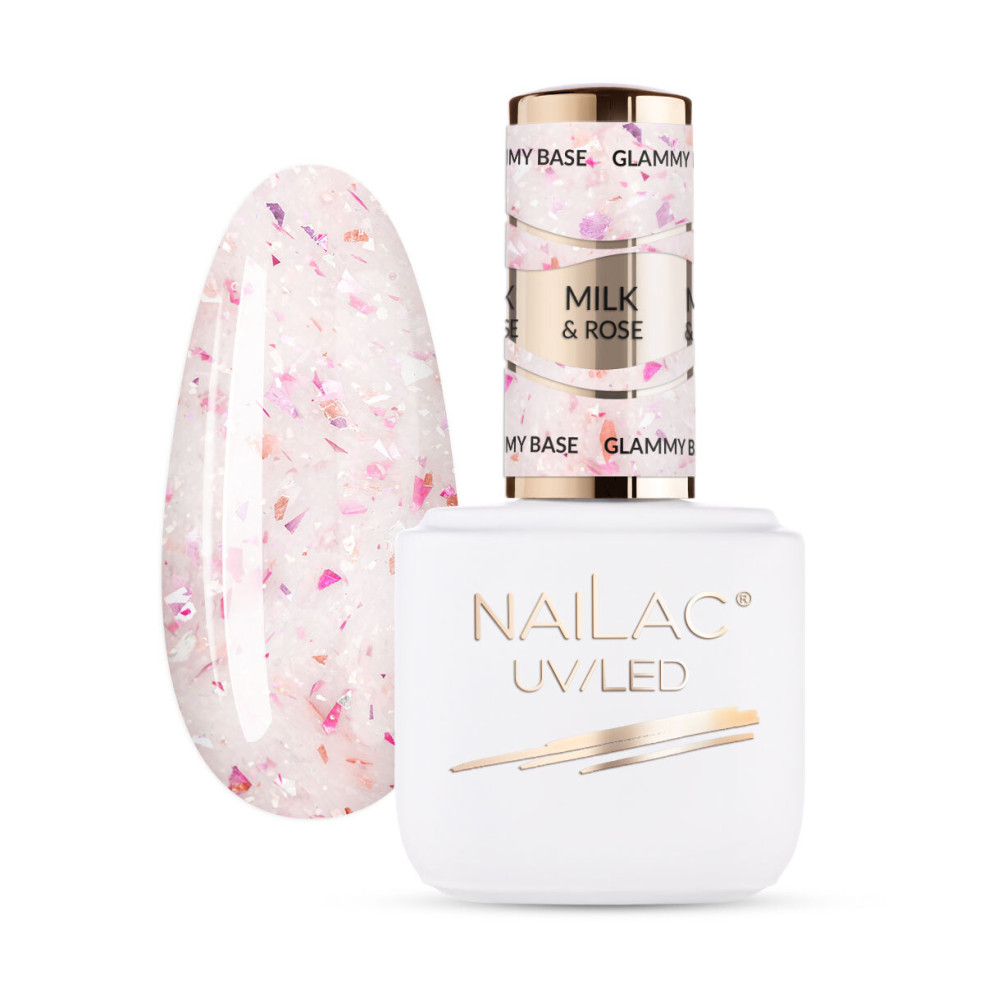 Baza kauczukowa Glammy Base Milk&Rose...