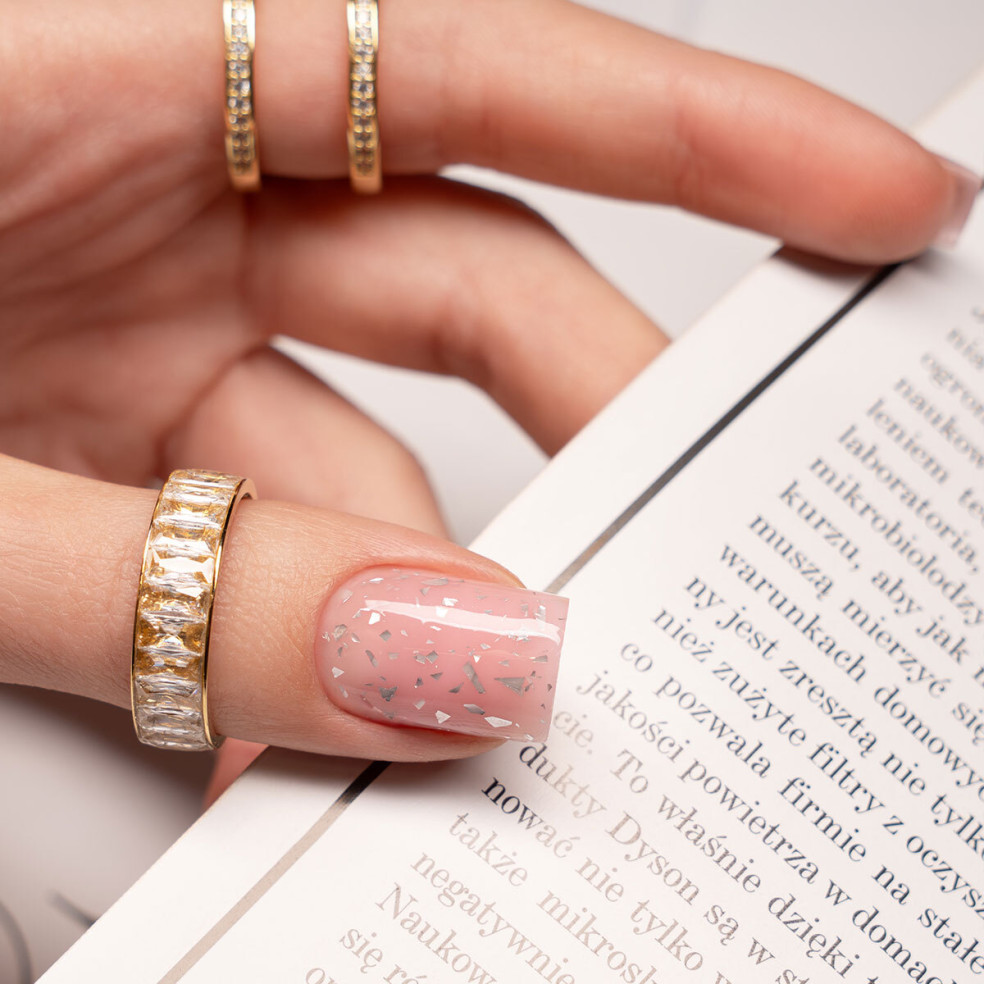 Rubber Base Glammy Base Milk&Peach...