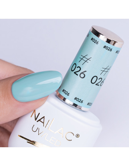 #026 Hybrid polish NaiLac 7ml - Expiration date 05/2025