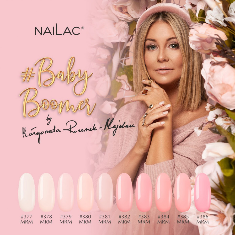 #384 MRM Rubber nail polish NaiLac...