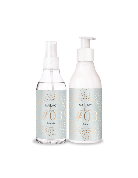 Zestaw perfumowany balsam + mgiełka do ciała - zapach #03