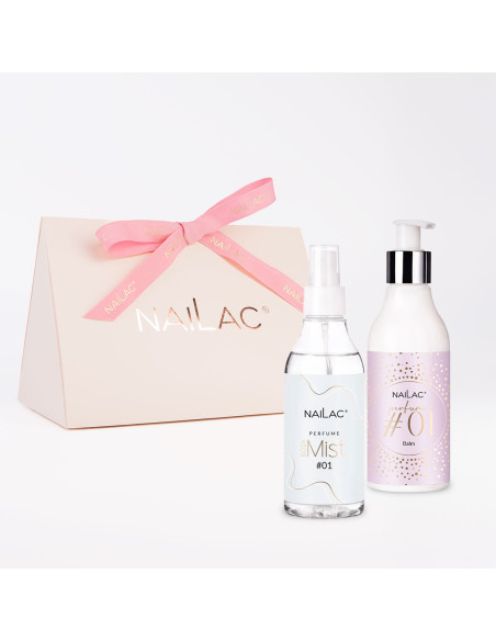 Zestaw perfumowany balsam + mgiełka do ciała - zapach #01
