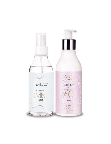 Zestaw perfumowany balsam + mgiełka do ciała - zapach #01
