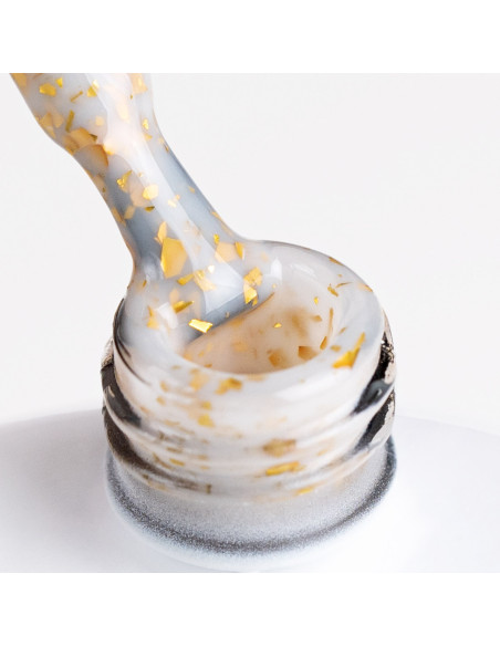 Rubber Base Glammy Base Milk&Gold NaiLac 10ml