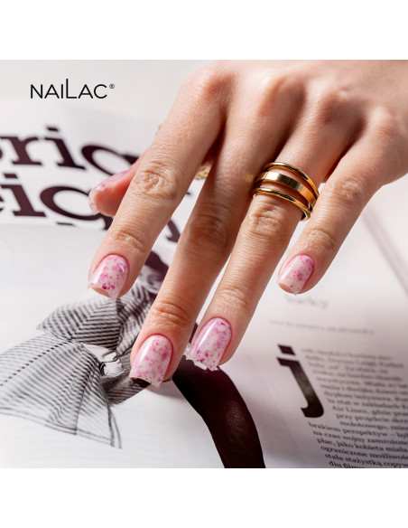 Baza kauczukowa Glammy Base Milk&Pink NaiLac 10ml
