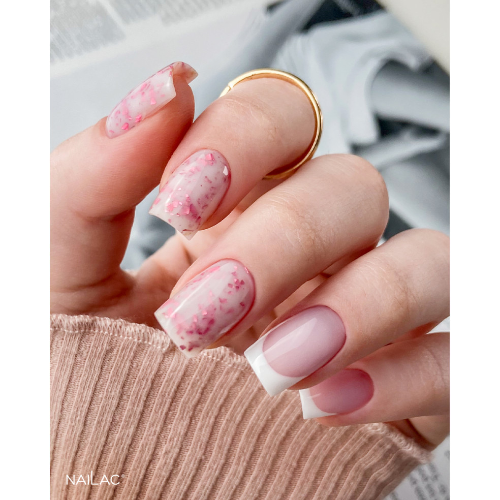 Rubber Base Glammy Base Milk&Pink...