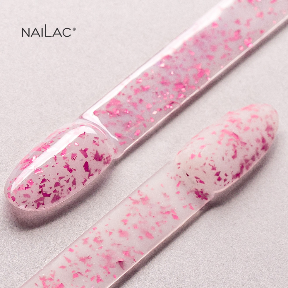 Rubber Base Glammy Base Milk&Pink...