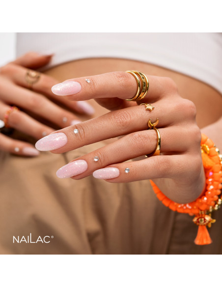 Rubber Base Glow Base Orange NaiLac 10ml