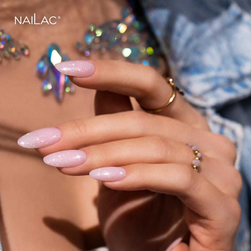 Rubber Base Glow Base Pink NaiLac 10ml