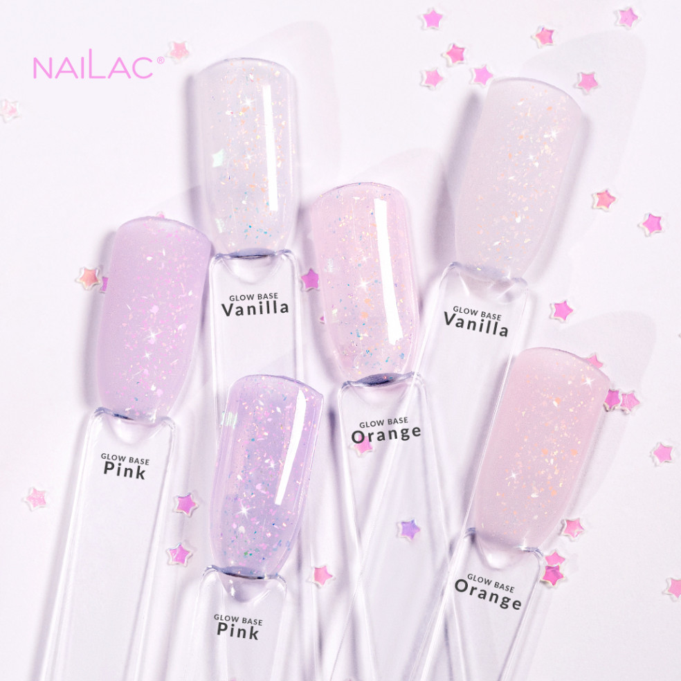 Rubber Base Glow Base Vanilla NaiLac...