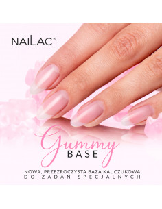 Rubber Base Gummy NaiLac 10ml 2