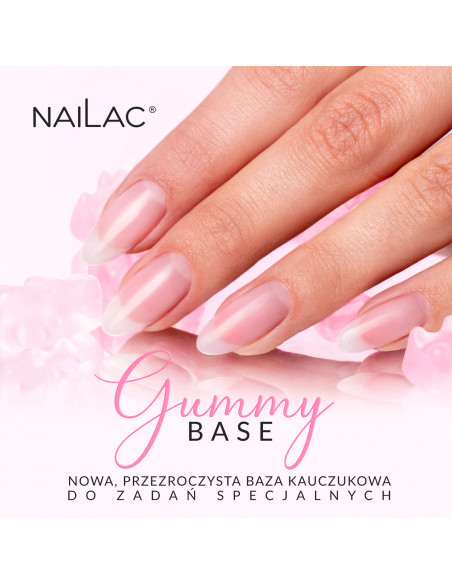 Baza kauczukowa Gummy Base NaiLac 7ml NaiLac - 3