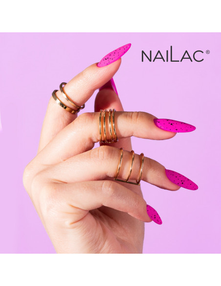 Top hybrydowy Black Dotts Matt TOP NaiLac 7ml NaiLac - 4