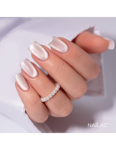 Hybrid top coat Cat Eye Pearl NaiLac 10ml