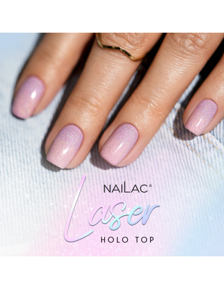 Top hybrydowy Laser Holo Top NaiLac 10ml