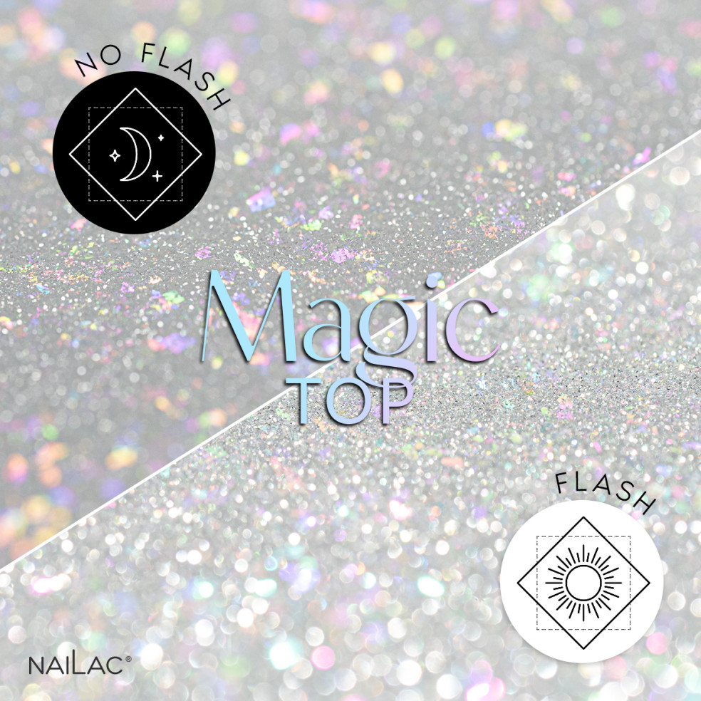 Hybrid top coat Magic Top NaiLac 10ml