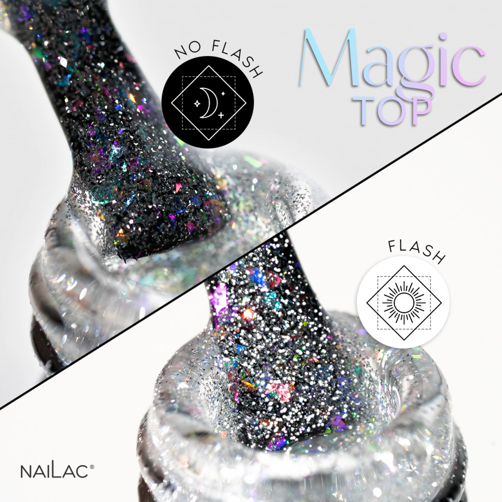 Hybrid top coat Magic Top NaiLac 10ml