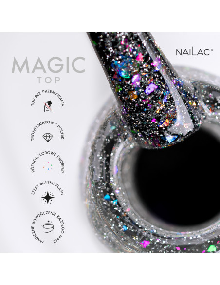 Top hybrydowy Magic Top NaiLac 10ml