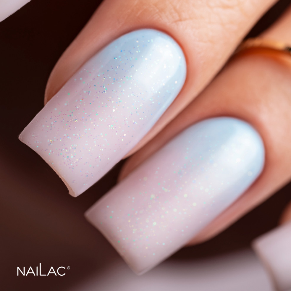 Hybrid top coat OpalX Top Blush Holo...