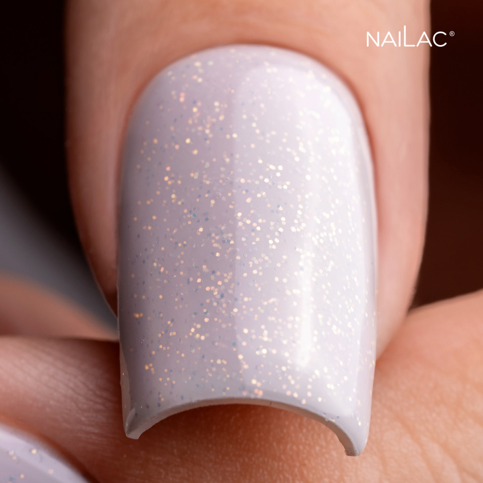 Top hybrydowy OpalX Top Milky Gold NaiLac 7ml