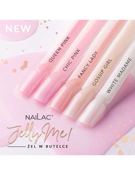 Gel in the bottle JellyMe! Chic Pink NaiLac 10ml