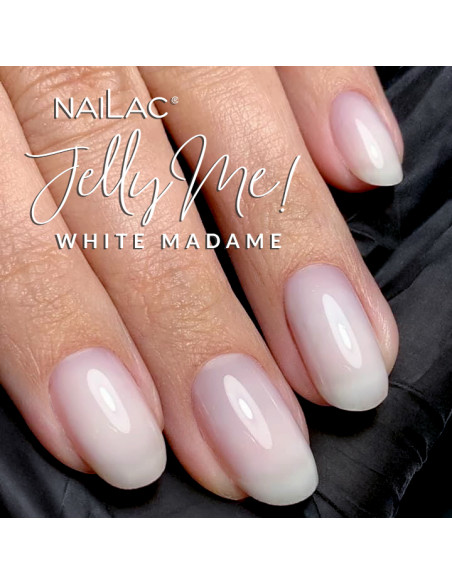 Żel w butelce JellyMe! White Madame NaiLac 10ml